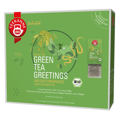 Teekanne BIO Luxury Bag Green Tea Greetings